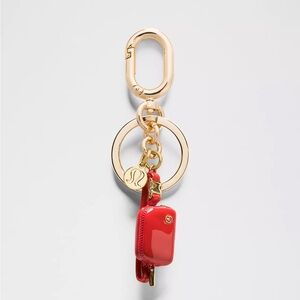 Lululemon Everywhere Belt Bag Charm Keychain- Spiced Chai/Rose Gold